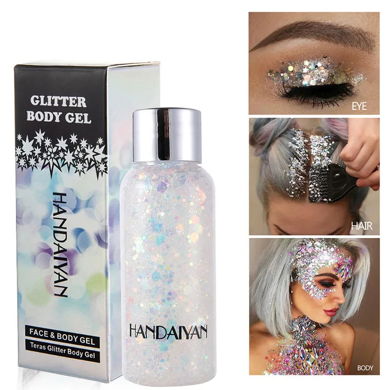 Glitter em gel